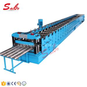 China HRC Hardness Roof Panel Roll Forming Machine Wire Electrode Cutting factory