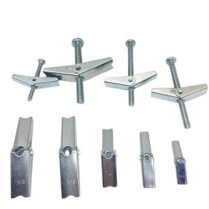 Zinc Plated Steel Butterfly Anchor Bolt Fire-Rated 12mm Diameter DIN Standard
