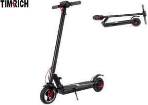 China Waterproof 8'' Portable Electric Scooter Two Wheel Light Weight IP X4 With LED Display factory