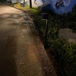 IP65 Waterproof Solar Garden Light 1.5W DC 3.7V Outdoor Garden Bollard Lights