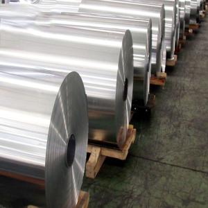 China Blue Air Conditioning Finstock Coated Aluminum / 8011 Aluminium Foil For Food 0.14mm factory