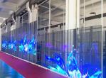 Seamless Indoor Transparent LED Screen 1920Hz / 3840Hz / 7680Hz Refresh Rate