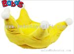 Yellow Color Plush King Crown Style Pet Bed Puppy Dog Sofa