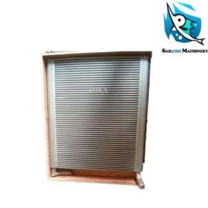 China Hot sale good quality aluminum SK120-3 oil cooling radiator for KOBELCO excavator factory