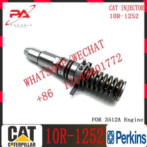 China C-A-T 3616 3612 3608 Engine Excavator Common Rail Fuel Injector 224-9090 2249090 10R1252 10R-1252 for engine C-A-Terpillar 3 on sale
