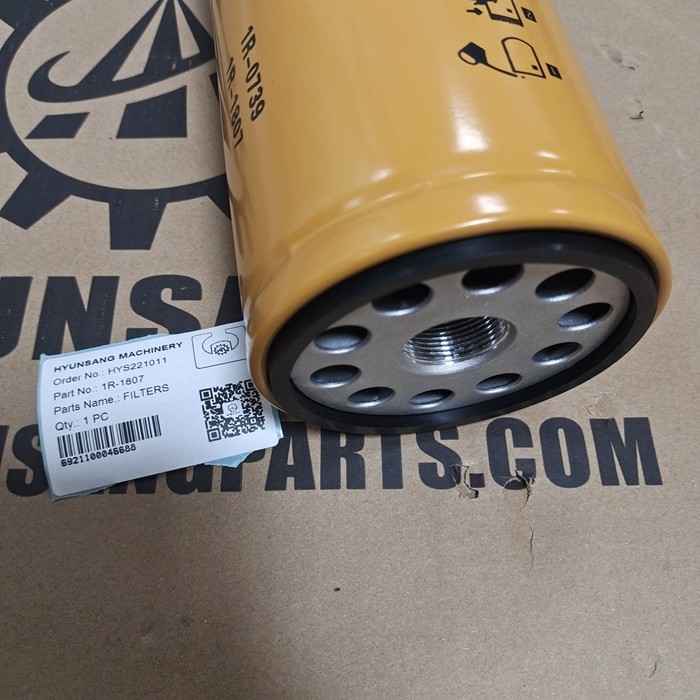 Excavator Parts Engine Oil Filter 1R-1807 1R1807 For E320D E322B E324D E325D