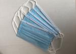 Protection Grade Disposable Dust Mask , 3 Ply Anti Pollution Dust Mask