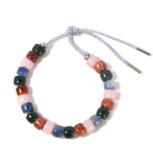 China Unisex clasp closure Gold Stone Bracelets Mixture Color ISO9001 Certificate factory