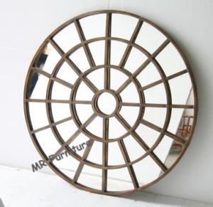 China Contemporary Metal Metal Mirror Wall Decor Strong Durable Material factory