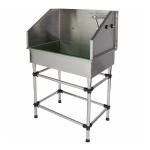 304 Stainless Steel Dog Wash Tub , Professional Pet Grooming Bath Tub
