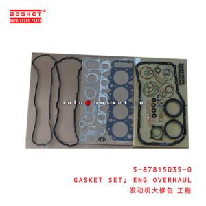 China 5878150350 5878148901 ISUZU 700P 4HK1 Engine Overhaul Gasket Set on sale
