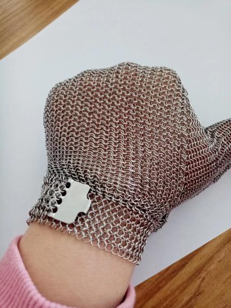 Stainless steel CUT RESISTANT GLOVES ring mesh chain mail mesh auti-cutting