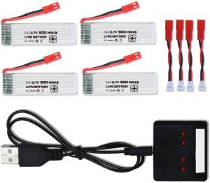 China NCM Rechargeable Li Ion Polymer Battery Pack 3.7V 500mAh Lipo Battery factory