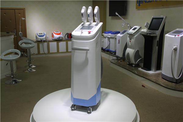 facial rejuvenation Super IPL Beauty System with 3 Multifunctional handle