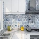 ECO-Friendly Tile Mosaic Sticker Self Adhesive Wall Decor Vinyl Tile Sticker for