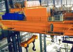 QDY 5-74/20 Ton Double Girder Steel Gantry Crane A7 Double Hook Casting Ladle