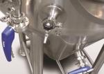 Color Mirror Polish / Steel Small Conical Fermenter For Beer Brewing Kits