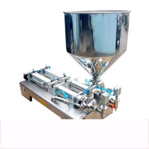 Automatic Jam Sauce Cream Paste Food Rotor Pump Filling Machine For High Viscous