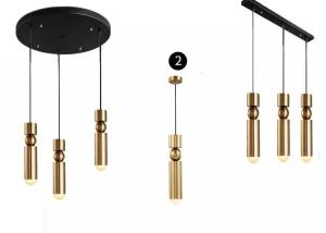 China Kitchen Dining Room Bedroom Bedside Lamp Romantic Gold Led Pendant Lamp factory