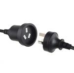 Australia AU Power Cord 3 Pin Plug 10A 250V To IEC 320 C13 AC Cable