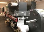 CE Slitting Rewinding Machine With Rotary Die Cutting Station For Blank Label