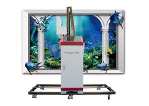 China Multi Colors 720x720dpi Vertical Wall Painting Machine DX10 Head factory