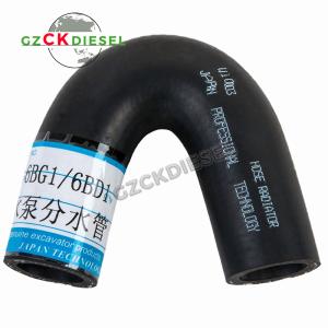 China By Pass Water Rubber Hose 8-97224204-0 8972242040 For Isuzu 6BG1 6BD1 Engine factory
