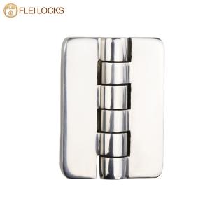 China Corrosion Resistant Stainless Steel Cabinet Hinges , SS Door Hinges With Screw factory