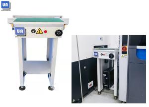 China 400mm Width 100W PCB Inspection Conveyor For SMT Assembly Line on sale