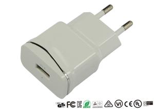China 5V 2.1A Single Port USB Charger CE ROHS Approved For Mobile Phone Tablet factory