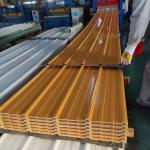 0.11-0.7mm Prepainted Roofing Sheet Green Red Yellow Color Coated