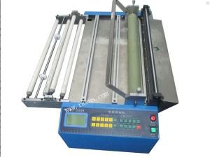 China YS-500W Automatic Plastic Sleeve /Film Poly Tubing Cutting Machine With 500MM Blade factory
