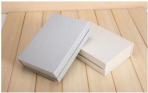 China Magnetic Lid Closed Paper Packing Box OEM Book Shape Varnish Finishing factory