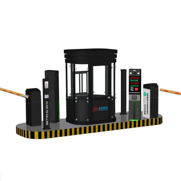 License Plate Recognition Camera Bundle with Parking Advertising Displays LED