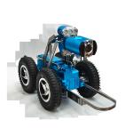High definition sewer pipe inspection CCTV crawler robot wifi control