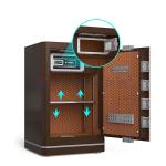Exterior Design OEM H780mm Safe Box For Money