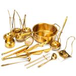 Portable Stainless Steel Kitchen Utensil Sets Dinnerware Cutlery Kits