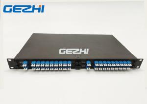 China 4 slot 19 Inch 1U Rack mount 1x8 CWDM Passive Multiplexer factory