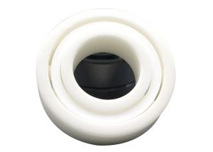 China 695 ZrO2 Ceramic Deep Groove Ball Bearing Electrical Insulation for Vacuum Equipment factory