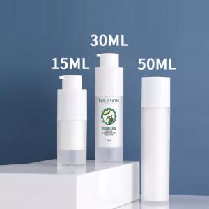PP AS Frosted Airless Lotion Pump Bottle 15ml 30ml 50ml