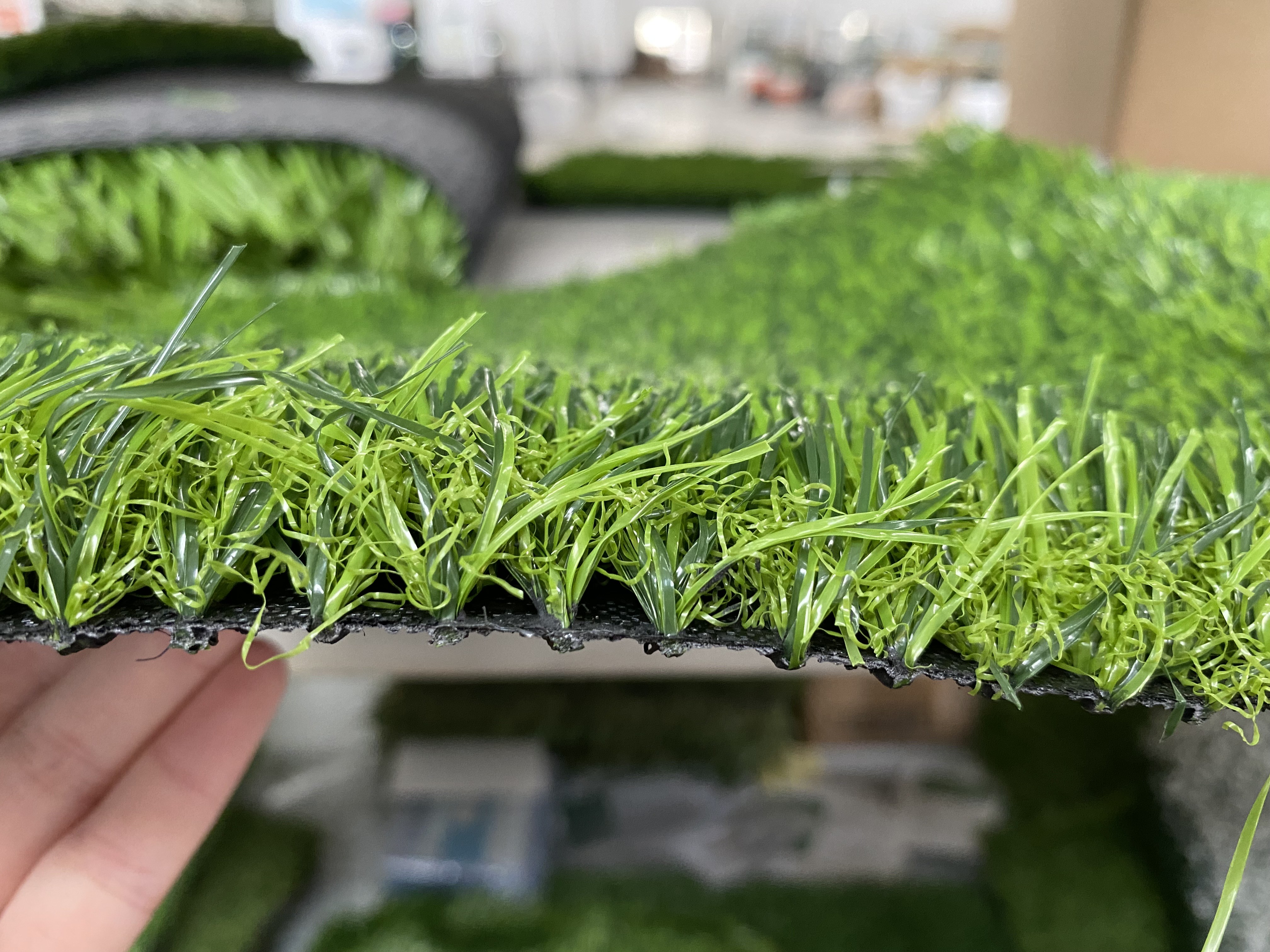 Mini 25mm Football Artificial Grass Non Infilled For Soccer 5vs5