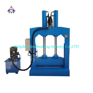 Single And Twin Blade Vertical Rubber Bale Cutter