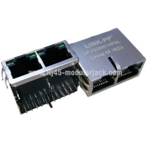 Pulse JG0-0024NL Replacement UTP RJ45 2x 10/100/1000 Base-T Tab-UP Module