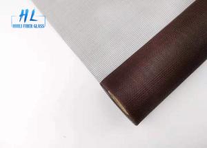 China Closed Selvedge Fiberglass Bug Screen / Fiberglass Fly Screen 0.25mm Yarn Diameter for Residential factory
