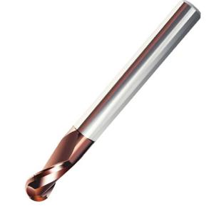 China High Hardness Steel 2 Flutes R2 Carbide Square End Mill Hrc65 SX factory