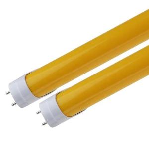 China 20W 23W Anti-UV Anti-Exposure Mosquito Yellow Light Tube 580nm G13 100-277 AC PF&gt;0.90 factory