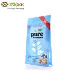 Food Packaging Flat Bottom Bag Printing With Zipper For Freeze Dried FDA