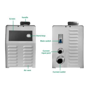China Overcurrent Protection GBT DC EV Charging Station 7KW 32A Portable DC Charger factory