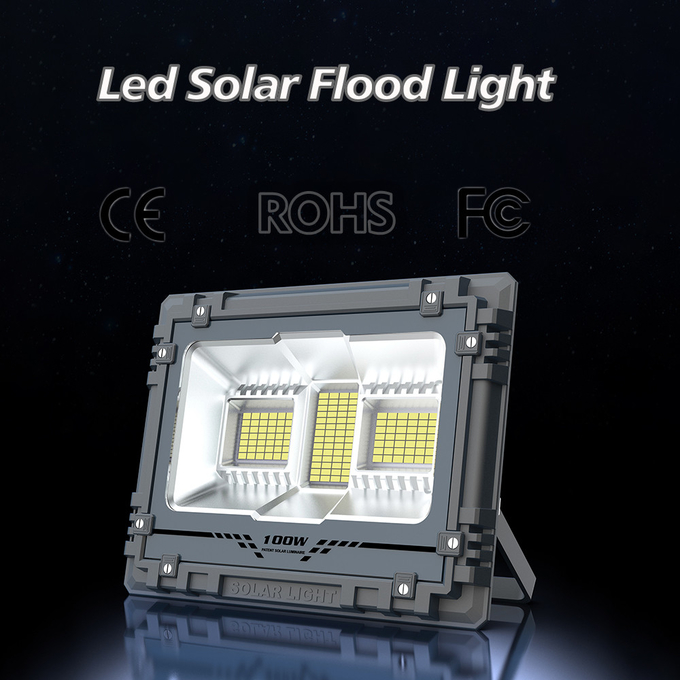 IP65 Rgb Tri Color Solar 60w Led Flood Light With Music Outdoor Reflector