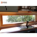 Thermally Insulated Black And White Aluminum Sliding Windows For Energy Savings